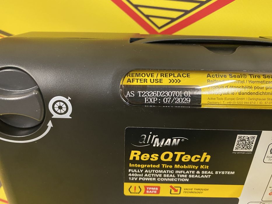 Kit pana Airman premium compresor auto umflat roti + solutie 180W