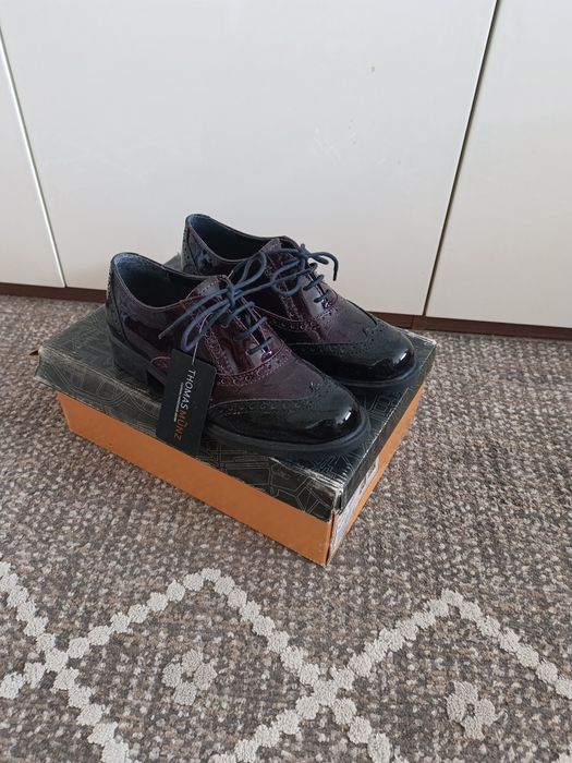 Туфли лакированные,кожа