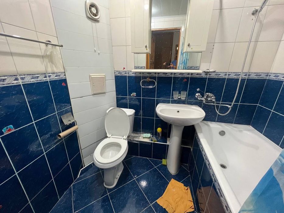 Сдается 3х комнатная квартира
С обстановкой 
В горде Алмалыке