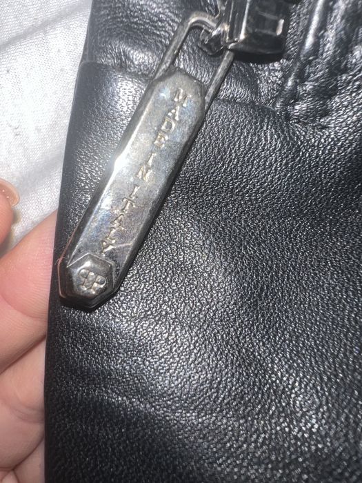 Яке от естествена кожа Philipp Plein