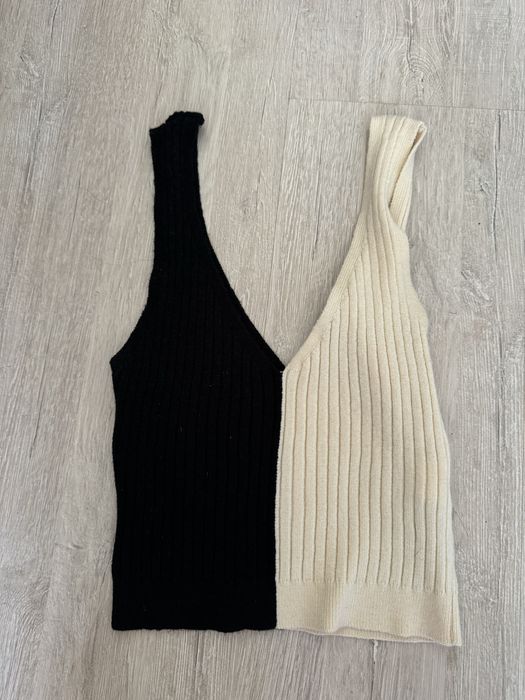 Топ little black dress, потници sinsay new yorker Negative