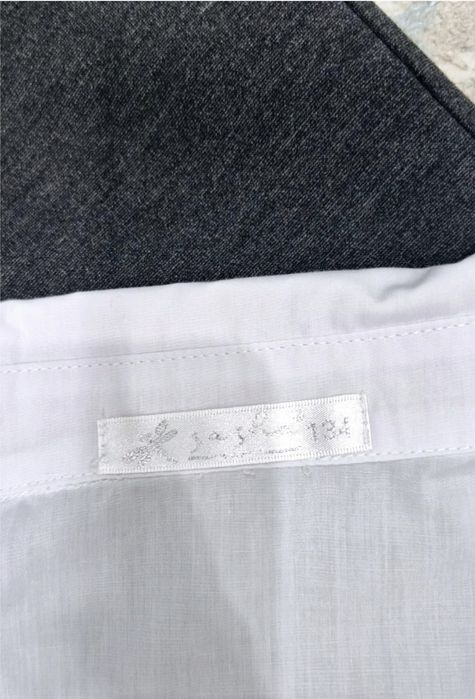 Школьная Белая рубашка для девочек