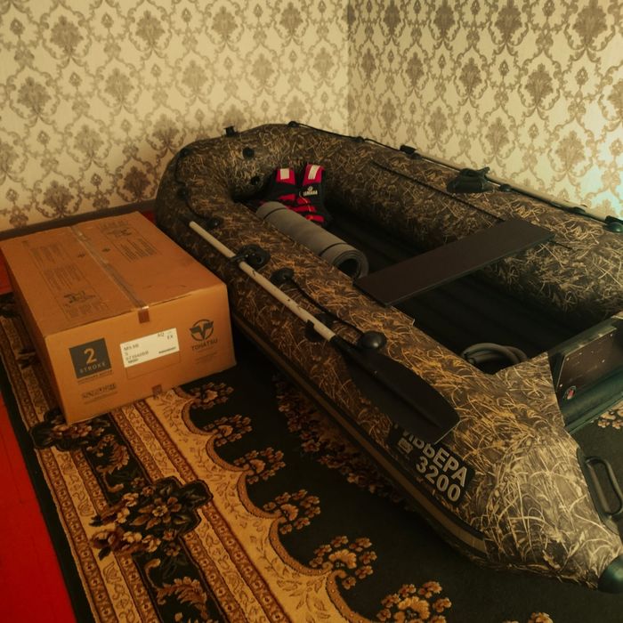 Лодка матором коплект можно од делно