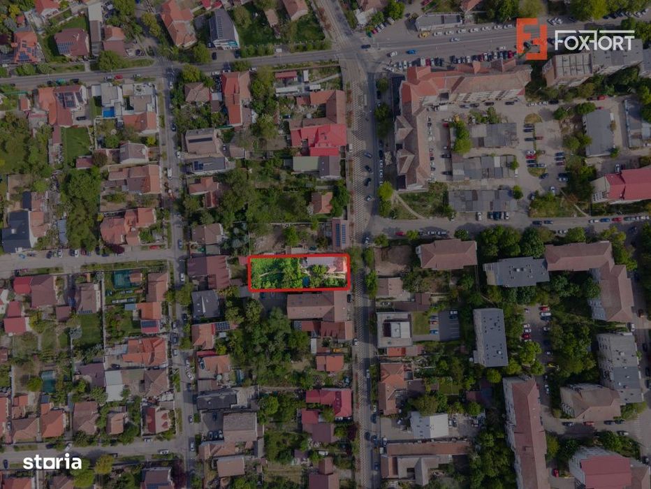 Teren intravilan 987 mp, 18 m front stradat, strada Drubeta