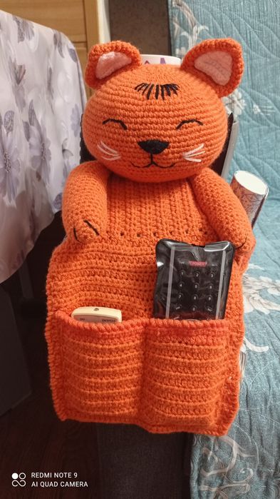 Диванный органайзер Рыжий кот