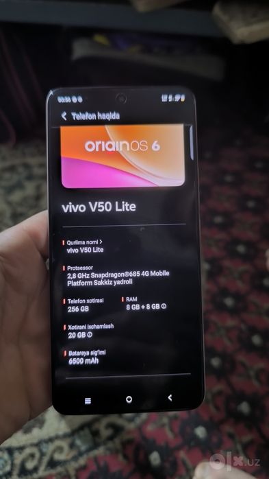 Vivo 50 lite sotiladi