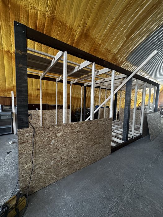 Метало каркас домика 7х3