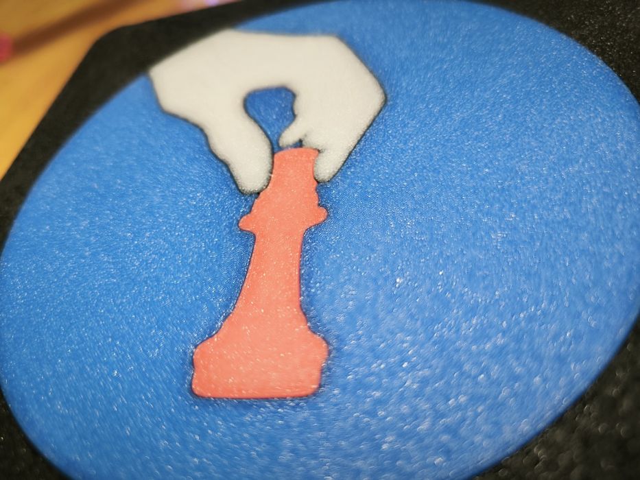 Мини шах за игра 3Д Принтиран