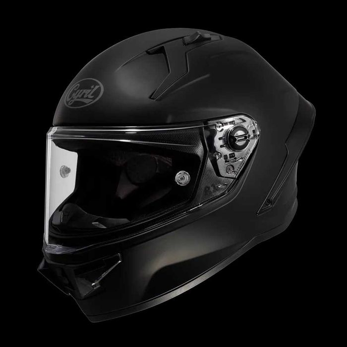 Cască de protecție motocicletă Cyril Helmets negru
