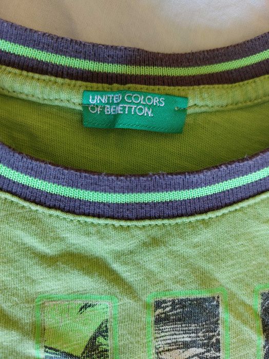 Детски тениски Найк и Бенетон 6-7 г.