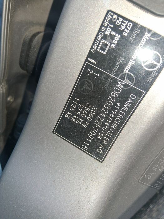 Дясни врати от mercedes w 203 комби