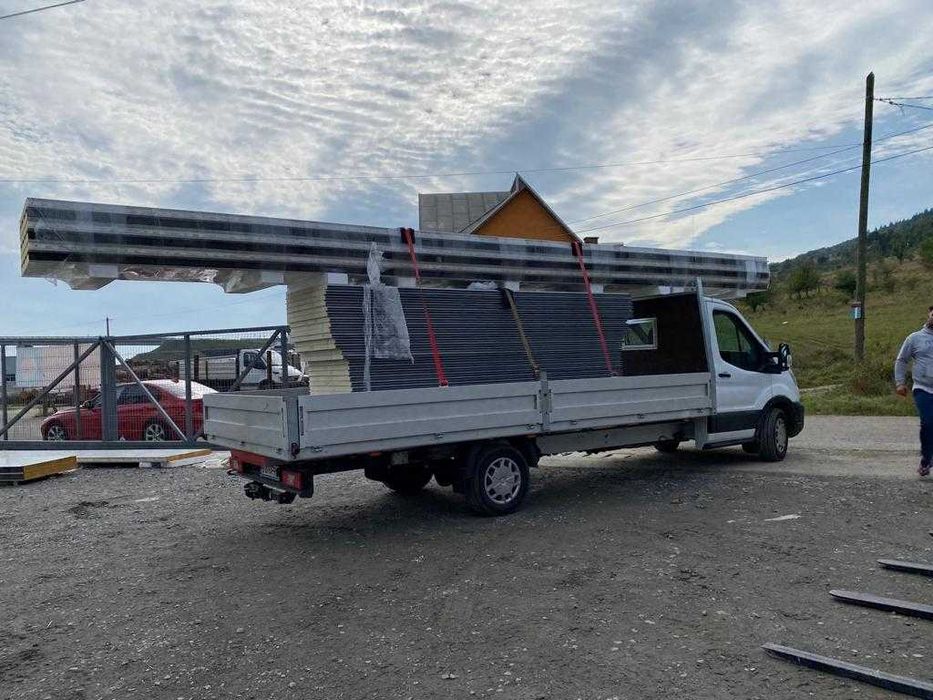 Stoc mare de Panouri Termoizolante tip Sandwich noi, calitatea I