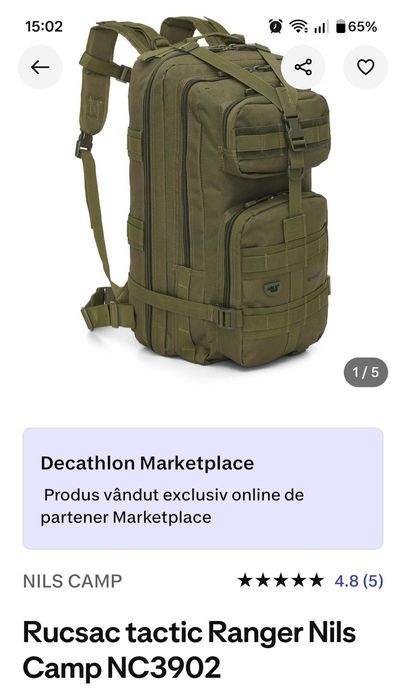 Rucsac 45L Ranger Nils Camp