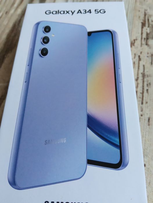 Продавам перфектен като нов смартфон Самсунг а34  5g.