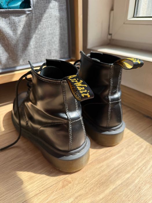 Dr. Martens 101 Smooth Leather Black Stitch 42