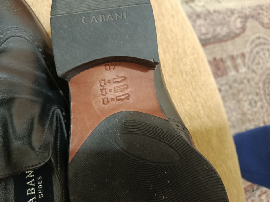 Кожанные туфли.Турция