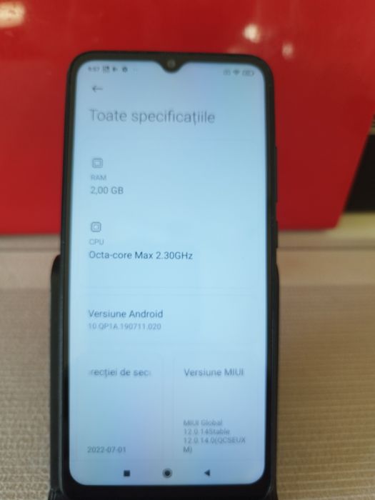 Telefon mobil Xiaomi Redmi 9c nfc