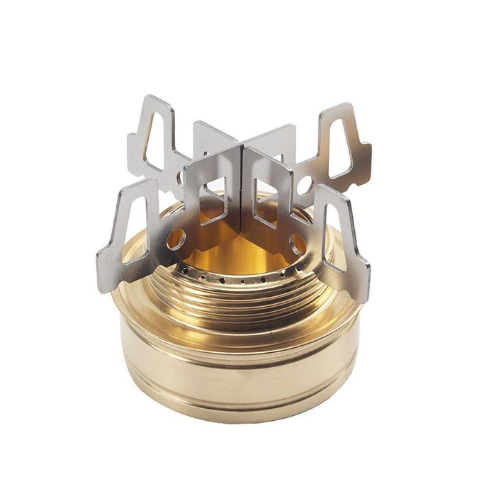 Spirtli garelka temir oʻchogʻi bilan. Спиртовой горелка с железный