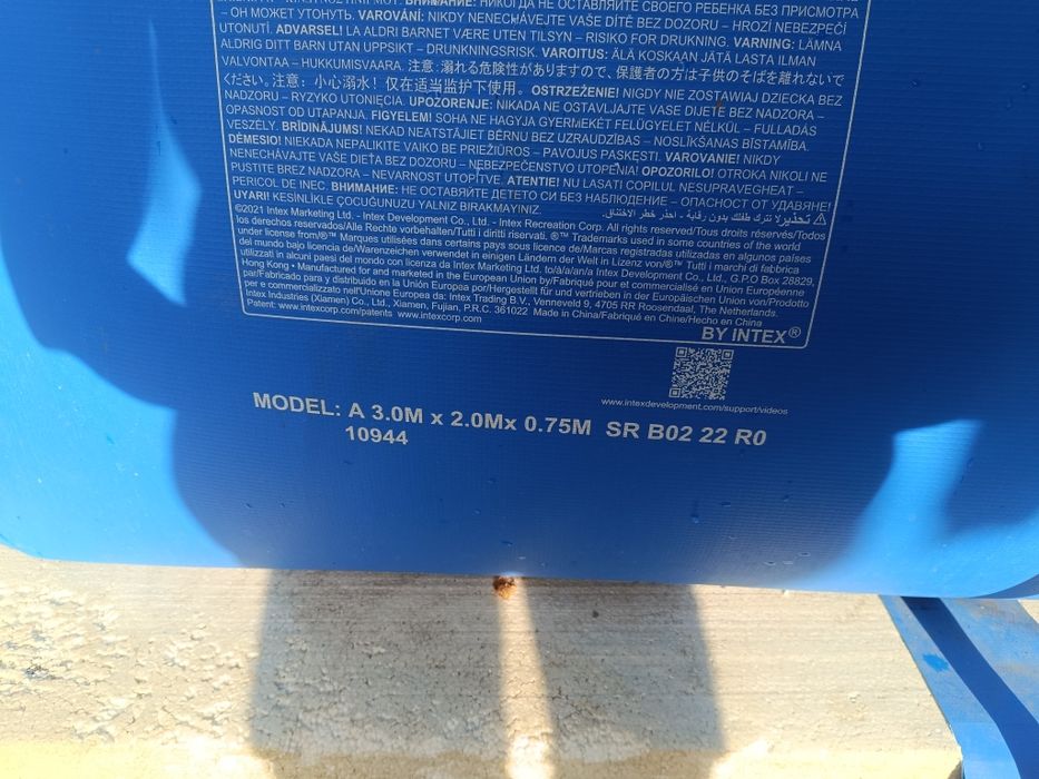 Piscina Intex cu pompa filtru nisip