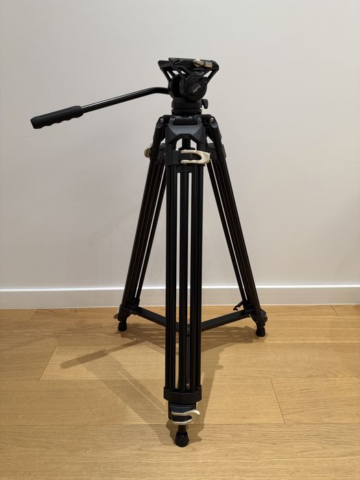 Trepied SmallRig Heavy-Duty cu Cap Fluid 186 cm;