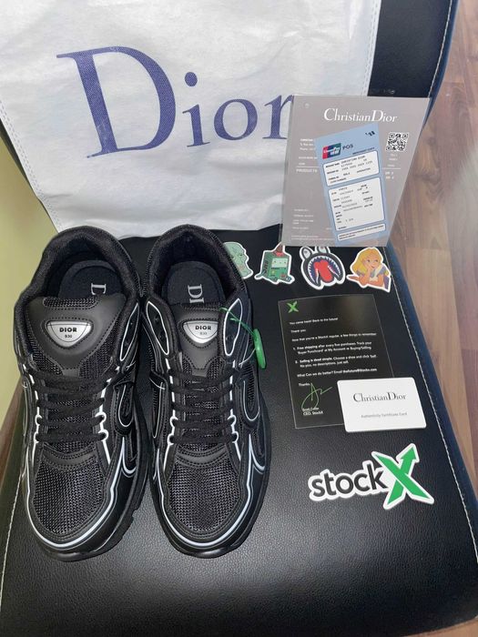 Dior B30 Triple Black (reflective) 40-46