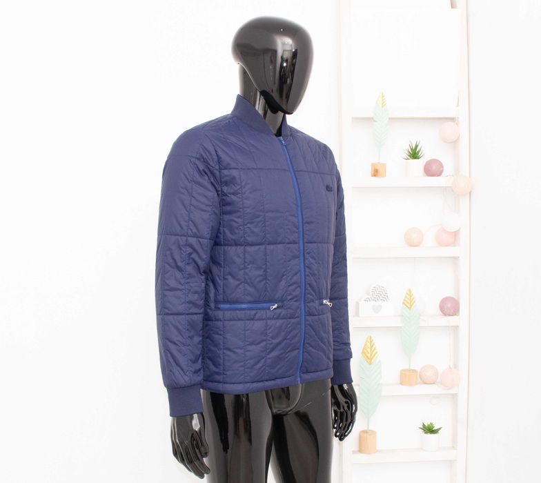 Lacoste оригинално мъжко яке подплатено за есента quilted bomber XS