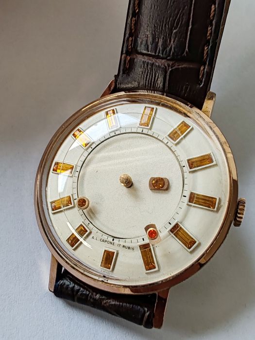 Ceas Al Capone Mysterious Dial 36 mm Funcționează excelent!