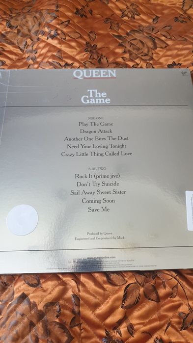 Продается виниловая пластинка QUEEN-THE GAME