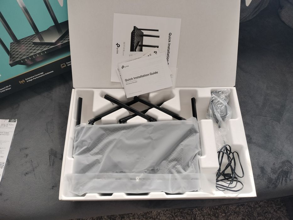 Router wireless TP-Link Archer AX72 Pro, AX5400, Wi-Fi 6, Dual-Band Gi