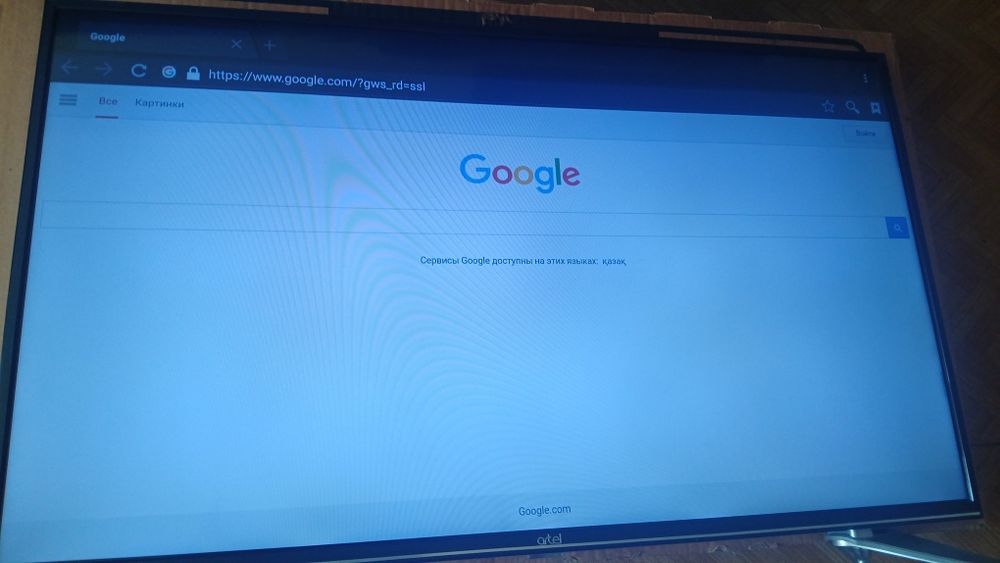 Телевизор artel 43" смарт