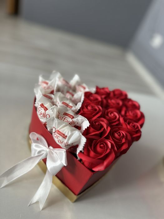 Aranjament trandafiri din sapun