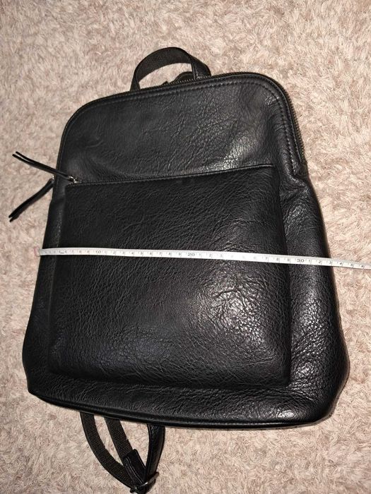 Rucsac ghiozdan piele ecologica negru