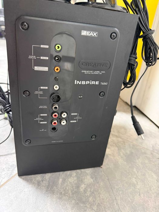 Тонколони , буфер Creative Inspire T6100 5.1 за компютър