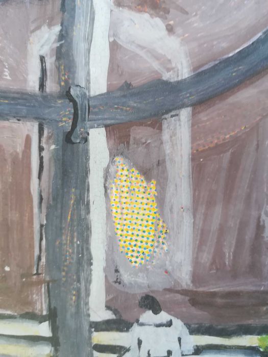 Картина Пловдив Стария град 25 лева.