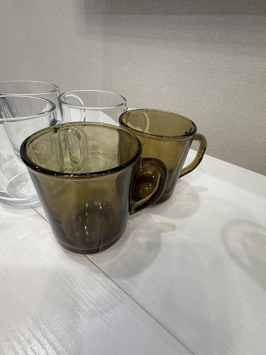 Кружки стекляные