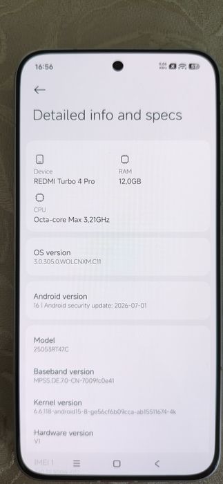 Redmi Turbo 4 pro