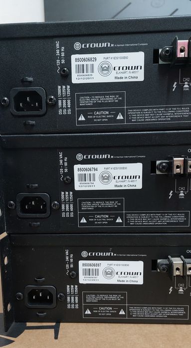 Усилватели CROWN DSl-i1000
