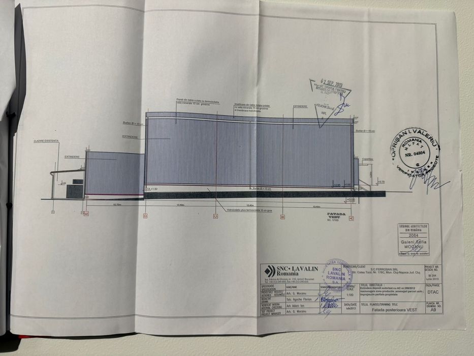 Hala metalica modulara -relocare /dotari premium