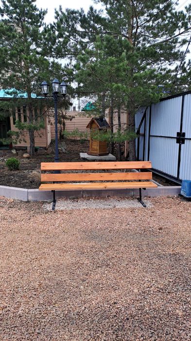 Лавочка садовая, обустройство сада