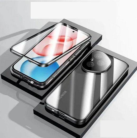 Двоен Магнитен Кейс за Honor 400 /Lite / Pro със защита на камерите