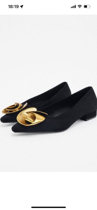 Обувь замшевая  от zara