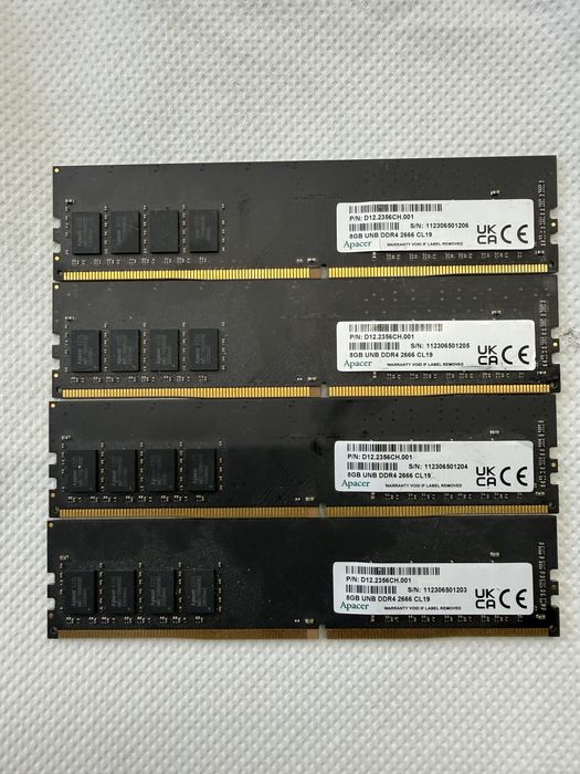 Memorii 8gb  ddr4 2666mhz cl19
