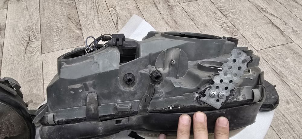 Фары w210 мерседес лупарик рестайлинг