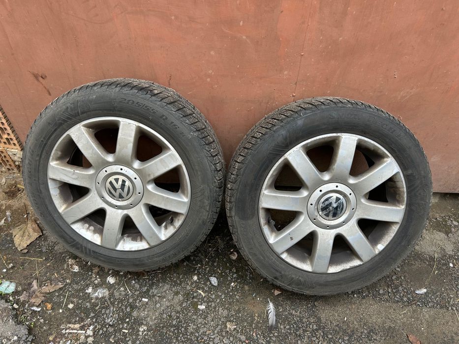 Jante originale VW cu cauciucuri de iarna