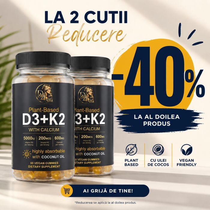 D3-k2-Calcium  2cutii (4luni)
