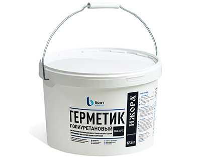 ИЖОРА брит Двухкомпонентный Полиуретановый Герметик деформационныхшвов