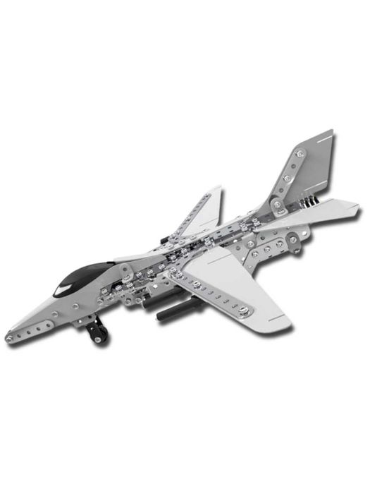 Металлический конструктор "Самолет-истребитель", 452 детали.