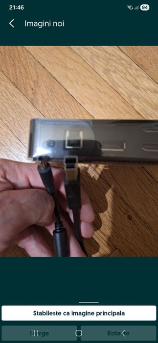 Docking Station Dell D3100 USB 3.0 Ultra HD/4K Triple Display