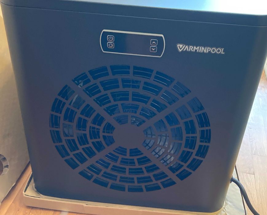 Нова Термопомпа за басейн 5.4 kW VARMINPOOL, отопление/охлаждане, WiFi