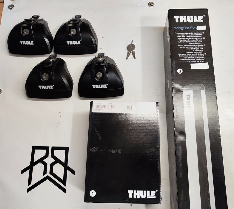 Bare thule WingBar Evo 118